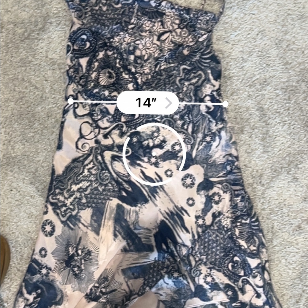 Topshop Idol Tattoo Print Satin Slipdress Size:6 - Picture 15 of 16